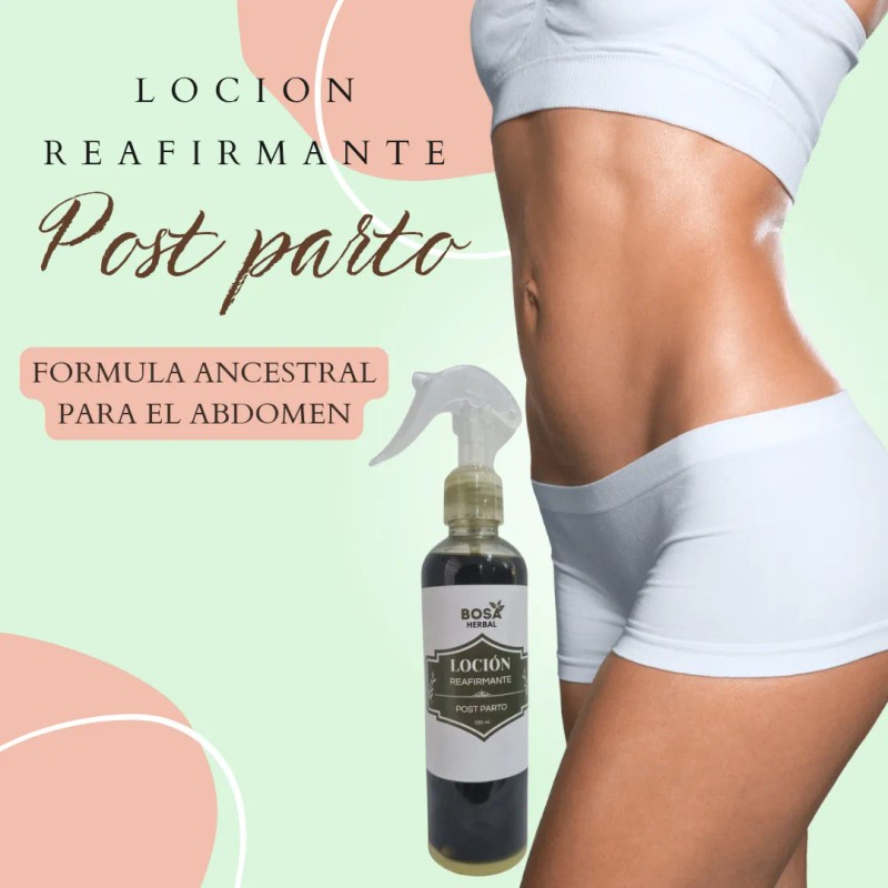 Loción Reafirmante Post Parto Tonifica Romero Eter Azufr