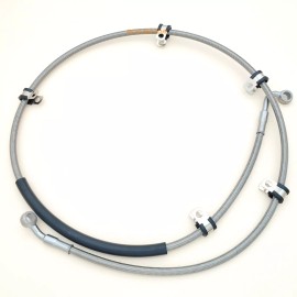 R&C Front Right Braided Brake Hose Line For Can-Am 705600719 705600944 705601265