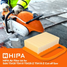 Hipa Air Filter for STHIL TS420 TS500I TS410 TS410Z TS420Z Concrete Cut Off Saw 4238 140 4401 with Primer Bulb Fuel Tune Up Kit