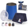 Tumbler, Imabari Towel, Handkerchief, Stainless Steel with Lid, Vacuum Insulated,