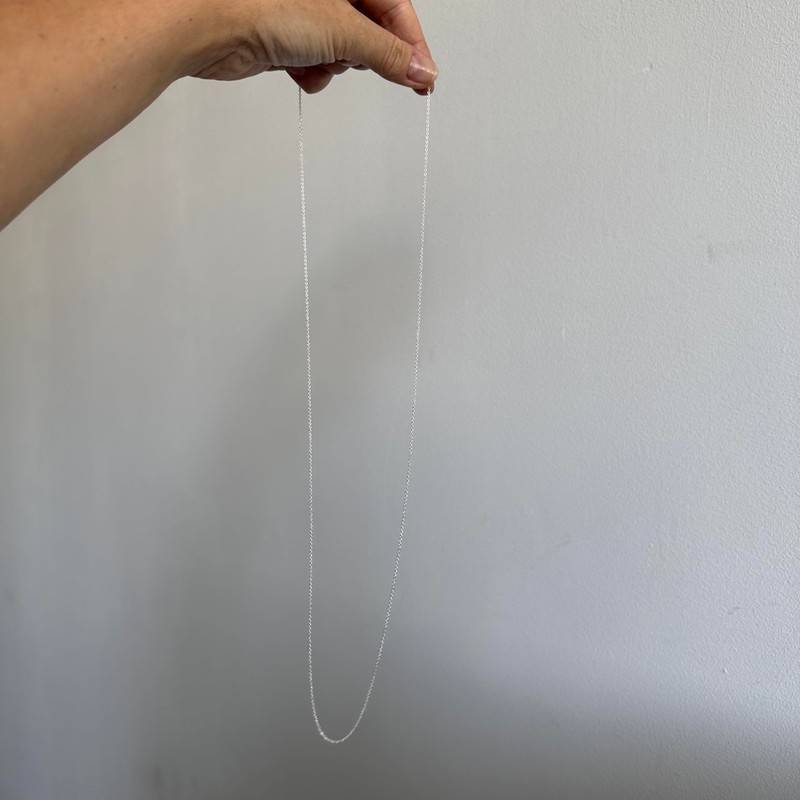 Sterling Silver Belcher Chain 18 Inches