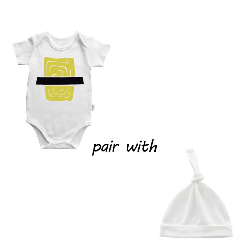 AOUYOA Baby Twins Bodysuit Sushi Cute Baby Clothes Unisex Toddler
