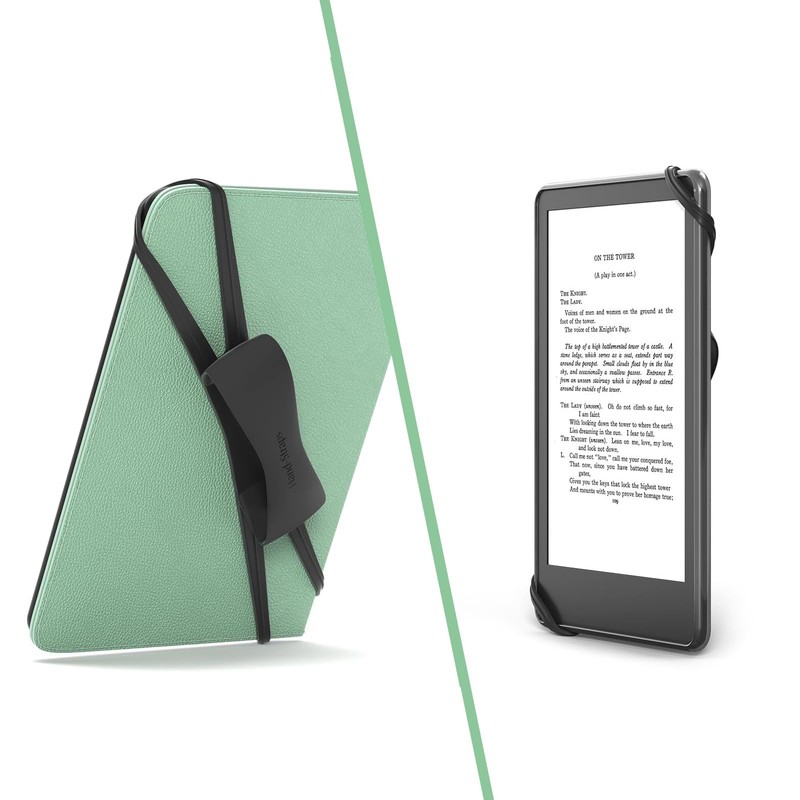 XUNQUCOM Tablet Kindle Reading Accessory 4.7-8inch Comfort Hand Strap Reading