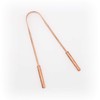 100% Pure Copper Tongue Scraper for Adults - Natural Tongue