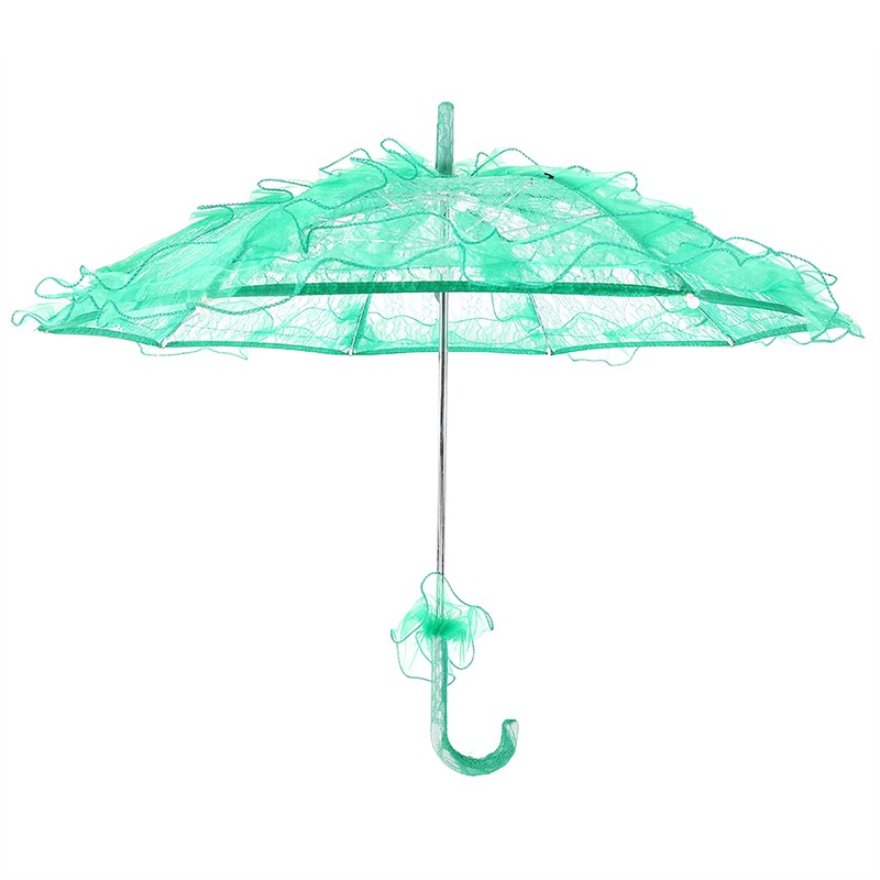 Bridal Lace Cotton Umbrella for Wedding Parties Dancing Photography Prop