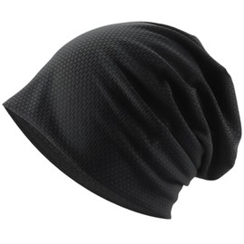 Roypad Men's Summer Knit Hat, Breathable, Sweat Absorbent, Quick Drying, Beanie, Knit Hat, Summer, Women's, Thin, UV Protection, Lightweight, Watch Cap, 2 Layers, Spring, Summer, Autumn, Unisex