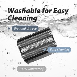 52B Scherkopf Serie 5. Elektrischer S5 Rasierkopf Kompatibel Mit Braun Series 5, S5 Scherkopf Ersatzscherteil Ersatzklingen Folienkopf Zubehör fur Series 5 5018s5030s 5050cc 5070cc 5090cc