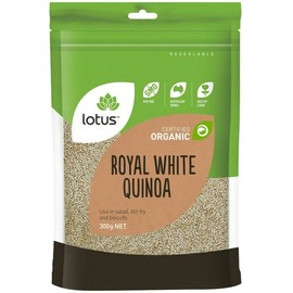 Lotus Organic Quinoa Grain Royal White 300g