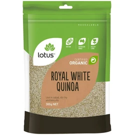 Lotus Organic Quinoa Grain Royal White 300g