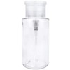 PANA 7oz. Professional Push Down Liquid Pumping Empty Bottle Dispenser