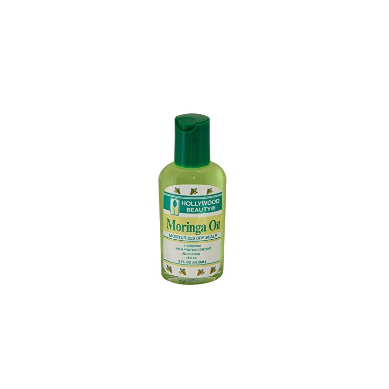 Hollywood Beauty oil, moringa, Green, 2 Fl Oz