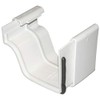 Vinyl Gutter Joiners - Traditional White, 2 Piece