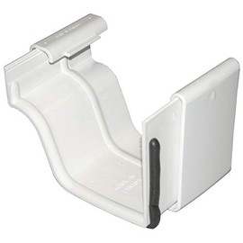 Vinyl Gutter Joiners - Traditional White, 2 Piece