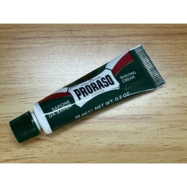 Proraso 4Pack Proraso Refreshing Shaving Cream Soap Tube Eucalyptus Oil 10ml Travel Size