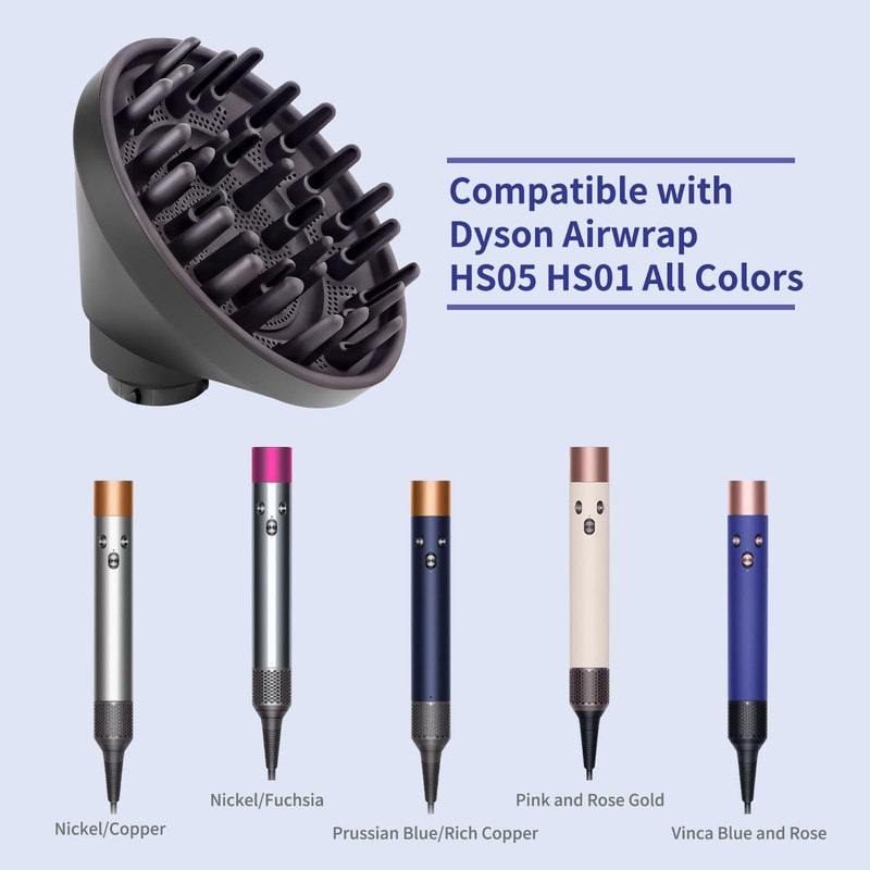 Upgraded Diffuser for Dyson Airwrap Styler HS05 HS01, Converting for