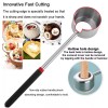 CJFocus Coconut Opener Tool Set, Safe & Easy to Open