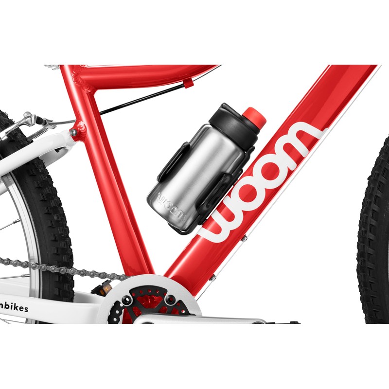 woom GLUG Stainless Steel Bottle, Water Bottle for Children, Bicycle
