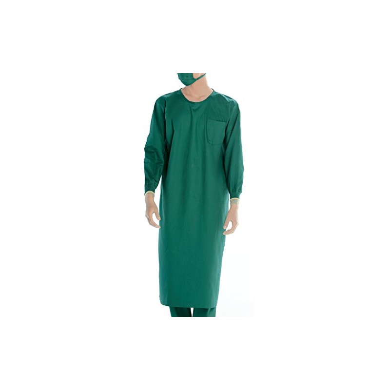 Medical Uniform Men's Surgical Gown Green KAZEN Apron L 135-52