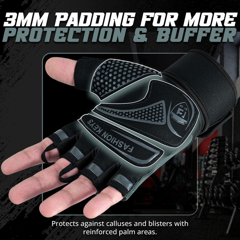 FK by ZM Gym Workout Gloves for Men & Women
