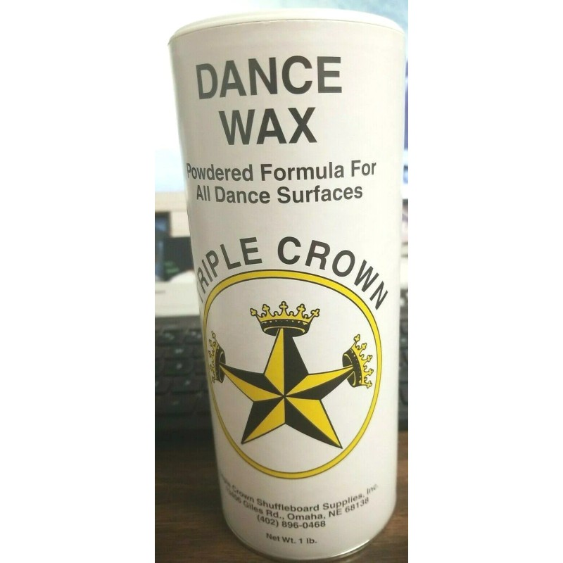 Triple Crown (ONE) DANCE FLOOR WAX, POWERED, 16 oz CAN,