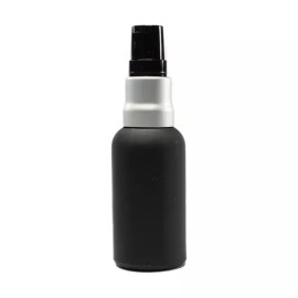 Meliars Frasco Negro Mate 30 Ml Bomba Dosificadora Aluminio (30 Pzs)