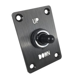 Pactrade Marine Boat Trim Tab Momentary Toggle Switch Panel 3-Way Mom.-Off-Mom.