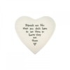 East of India....Friends are like Stars Heart Shaped Coaster