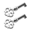 KY-11 Hollow Barrel Antique Skeleton Key for Jewelry Box Locks,