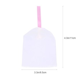Luxshiny Bolsa de Malla para Jabón en Barra 3 Piezas, Red de Espuma Fácil de Colgar Diseño de Cuerda para Baño y Limpieza Facial Color Aleatorio