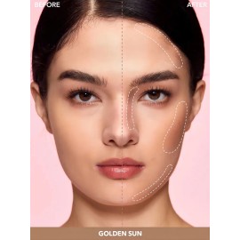 Sheglam Contorno En Barra Tono Terracota Face Contour Creamy Tono Del Maquillaje Golden Sun                                                           