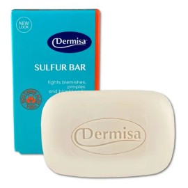 Dermisa Sulfur Bar  Jabón De Azufre Para Piel Grasa                                                                                                   