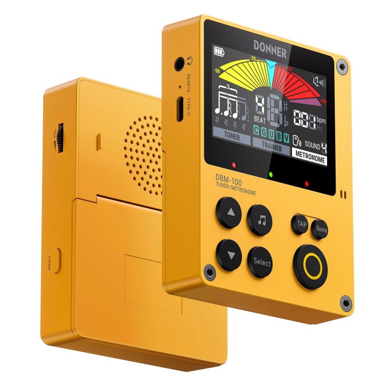 Donner DBM-100 Digital Metronome Tuner for Guitar Portable Training Rhythm