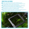 Fish Feeding Ring, Fish Safe Floating Food Feeder Circle Blue,