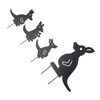 4pcs Iron Art Animal Decoration Ingenious Multi Purpose Kangaroo Plugin