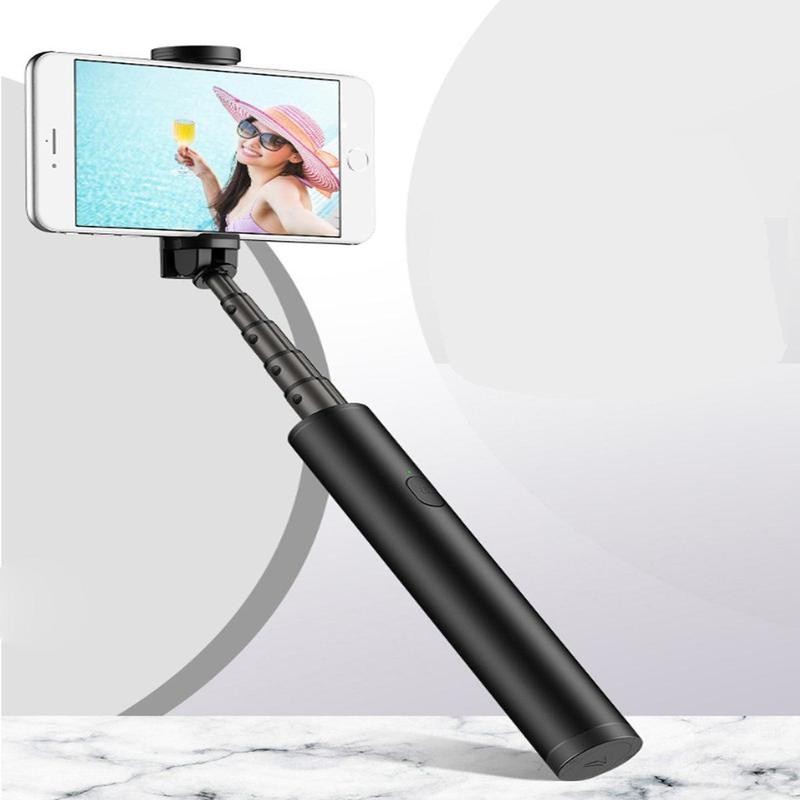 Invisi Mini Selfie Stick Extendable And Foldable - Color: BASIC