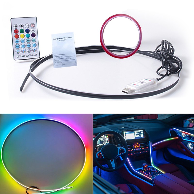 Car Lights Interior Smart Car Led Light with Remote Controller