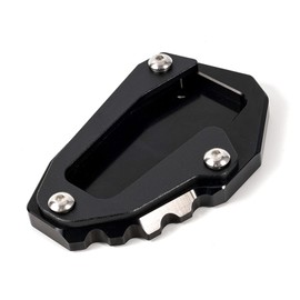 Motorcycle Stand Foot Side Stand Extension Plate for Ducati Multistrada 950 1100 1200 Enduro Pro 1200S 1200GT Diavel 1260 Monster 821 696 (Black)
