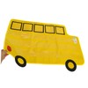 Operitacx Large Bus Shaped Alphabet Pocket Chart for Classroom Organization