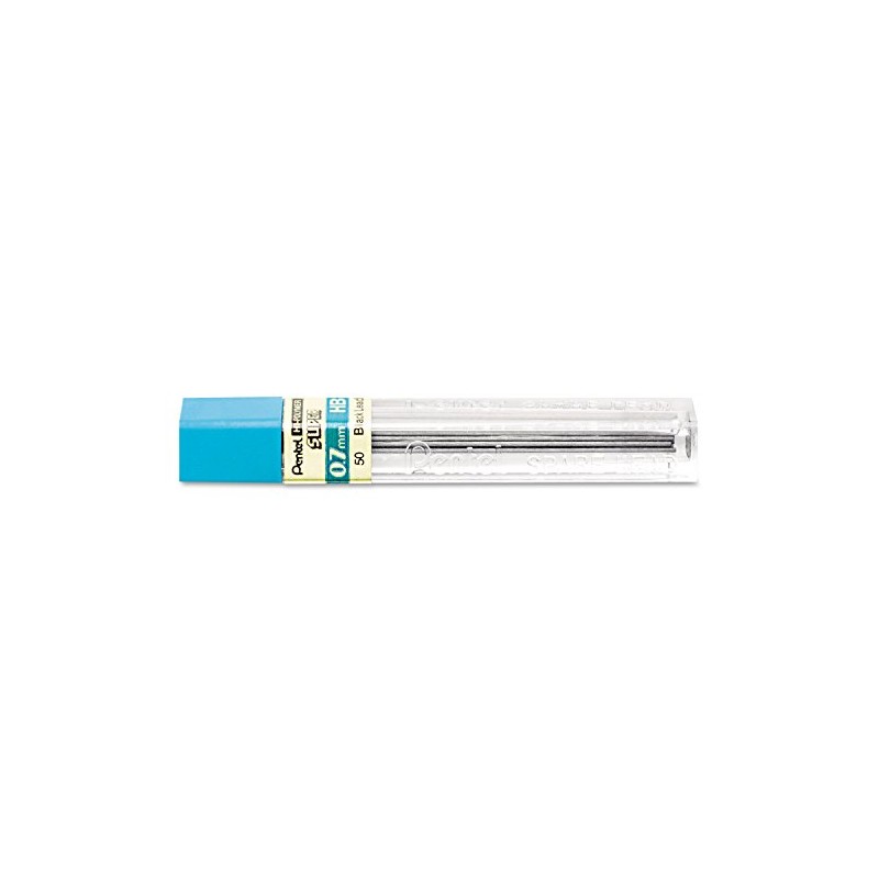Pentel® - Super Hi-Polymer-Minen, 0,7 mm, HB, Schwarz, 12 Minen/Packung
