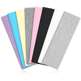 Flintronic 8 Pack Sports Headband, Soft Fashion Elastic Hair Bands for Women Men, Non-slip Head Sweat Bands Bandana, for Sports, Yoga, Running, Multicolour
