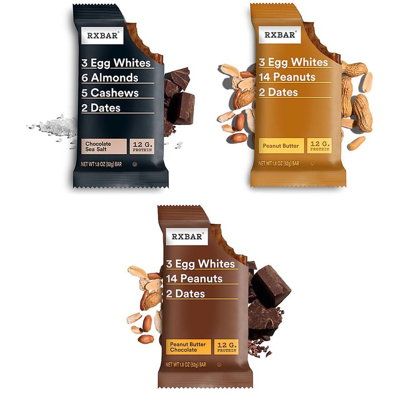 RXBAR Protein Bars, Protein Snack, Snack Bars, Variety Pack, 18.3oz