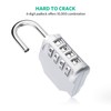 BeskooHome Combination Lock, Heavy Duty Padlock with Code, Resettable Combination