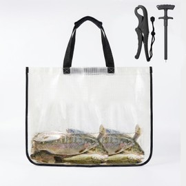 GZZTORES 100% Leakproof Fishing Tournament Weigh In Bag PU + Nylon Material