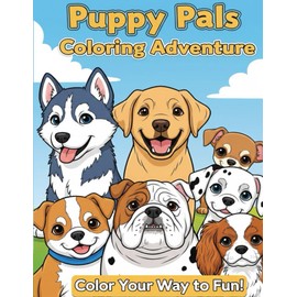 Puppy Pals: coloring adventure