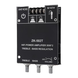 Jeffergarden TPA3116D2 Chip Bluetooth Amplifier Board Module with Circuit Protection for Music Lovers 32.8 Feet Transmission