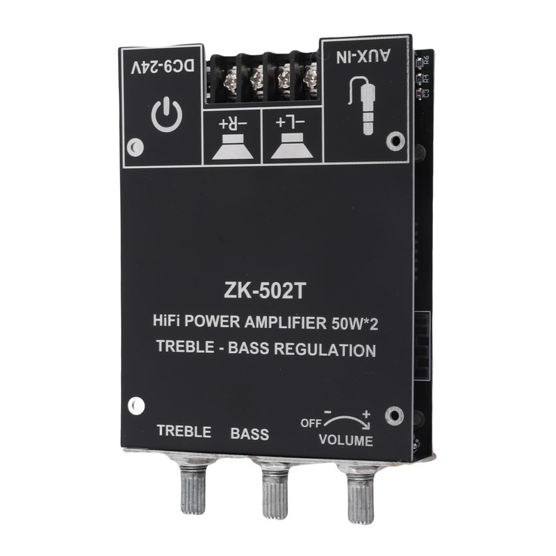 Jeffergarden TPA3116D2 Chip Bluetooth Amplifier Board Module with Circuit Protection