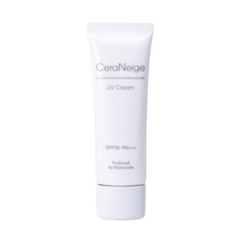 CeraLabo [CeraNeige UV Cream] Seraneage UV Cream (1.8 oz (50 g) SPF 30PA+++ Sunscreen, Makeup Base, UV Absorber Free, Zinc Oxide Free, Cleansable Sensitive Skin Development