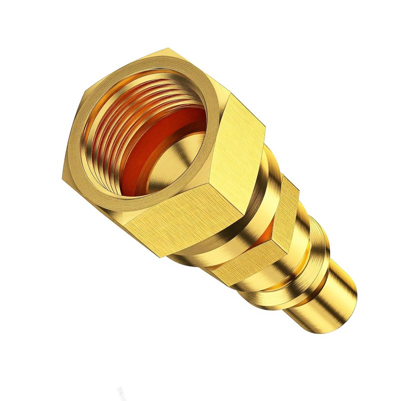 VIEAUBE 1/4'' RV Propane Quick Connect Fittings to 3/8' Female