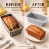 Silicone Baking Molds NonStick Rectangle Cake Pans Mini Loaf Pan