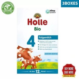 Holle Cow Milk Stage 4 Erropean Organic Baby Formula (600g) 3BOXES - 3BOX
